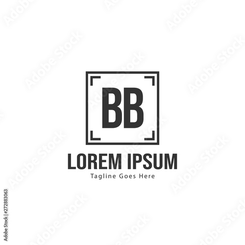 BB Letter Logo Design. Creative Modern BB Letters Icon Illustration © Robani
