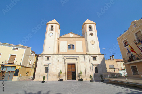 Iglesia de la Asunción de Villanueva del Río Segura, Murcia, España