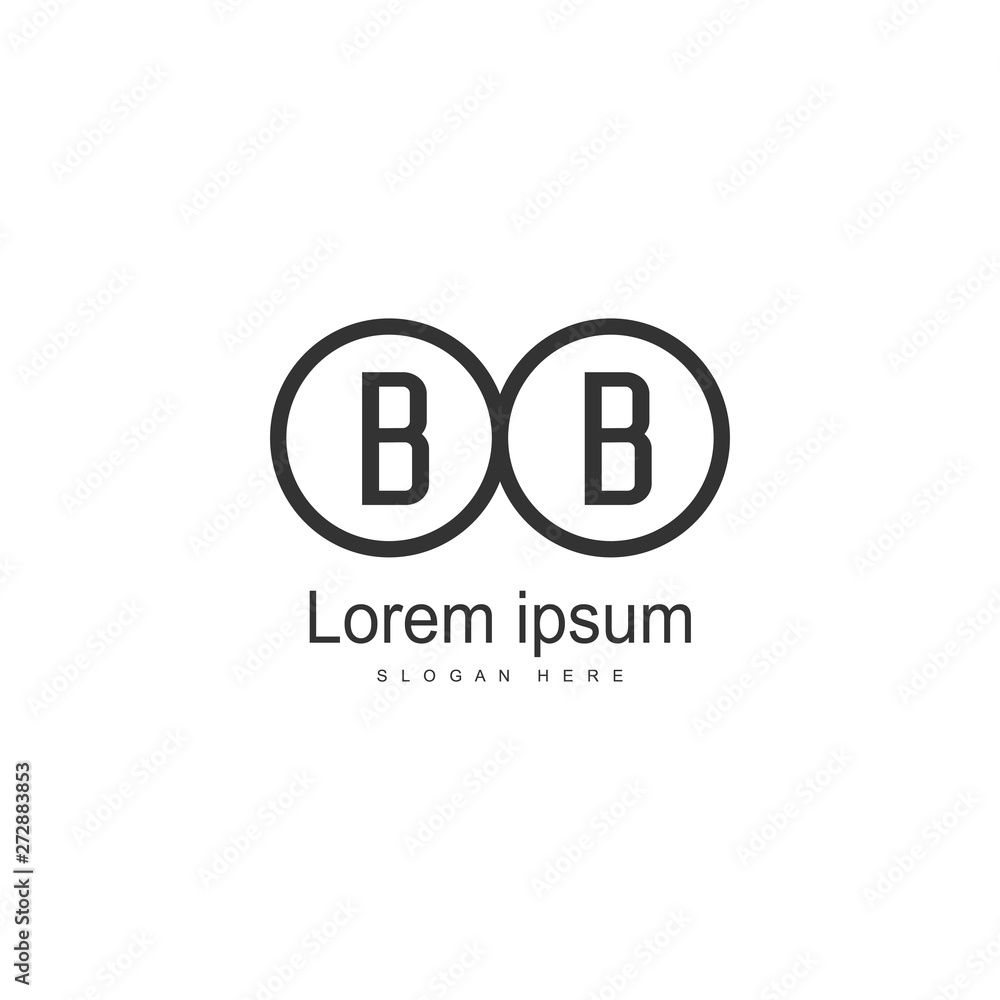 BB Letter Logo Design. Creative Modern BB Letters Icon Illustration BB Letter Logo Design. Creative Modern BB Letters Icon Illustration