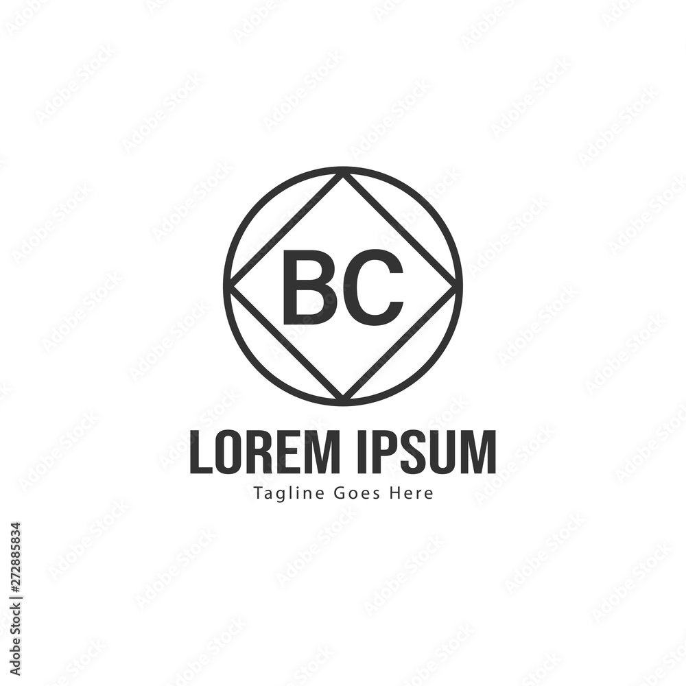 BC Letter Logo Design. Creative Modern BC Letters Icon Illustration BC Letter Logo Design. Creative Modern BC Letters Icon Illustration