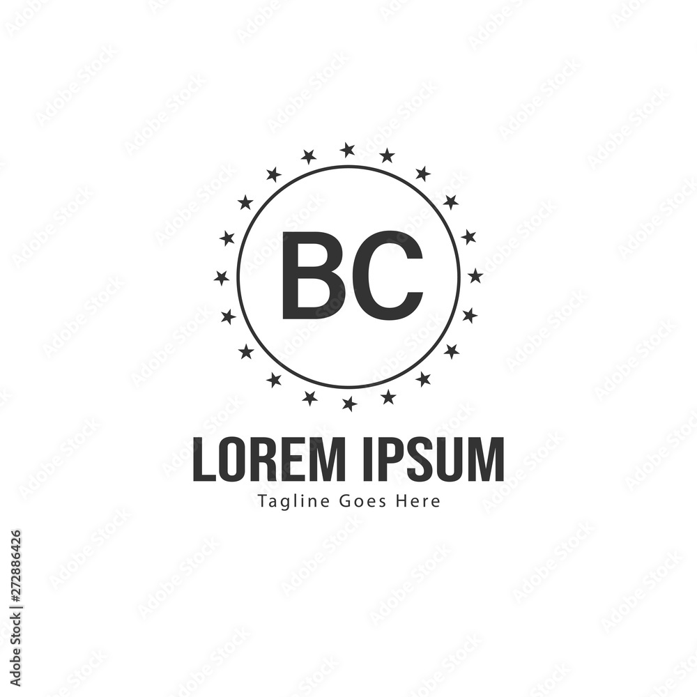 BC Letter Logo Design. Creative Modern BC Letters Icon Illustration BC Letter Logo Design. Creative Modern BC Letters Icon Illustration