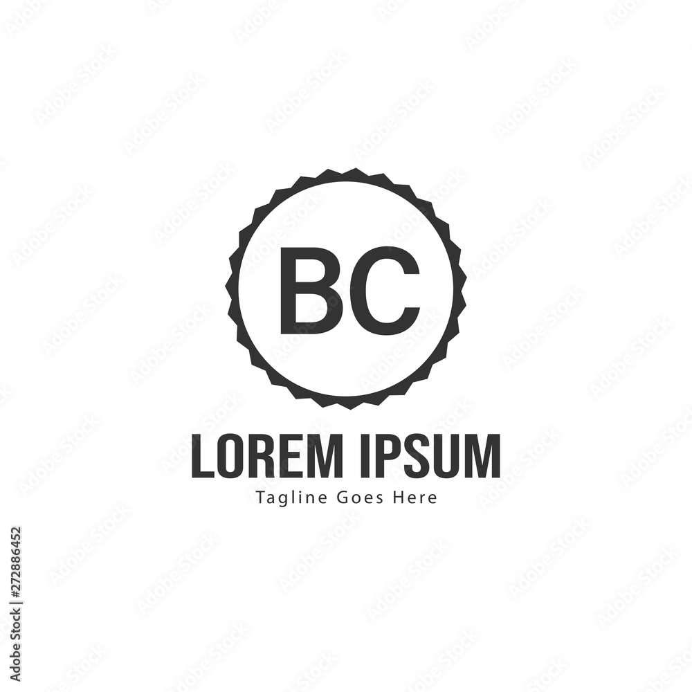BC Letter Logo Design. Creative Modern BC Letters Icon Illustration BC Letter Logo Design. Creative Modern BC Letters Icon Illustration