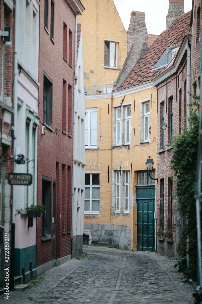 Ghent cobble street