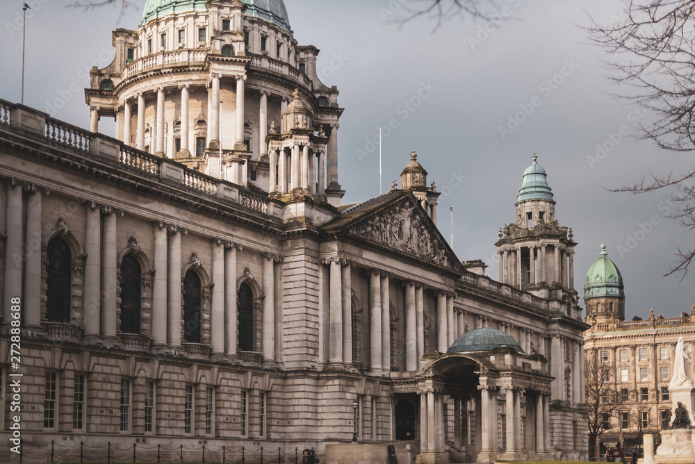 Belfast City Hall - Northern Ireland, UK - April 2019