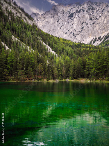 Green Lake. Styria  Austria  May 21  2019.