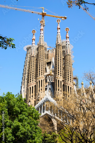 Barcelona, basílica de la Sagrada Familia