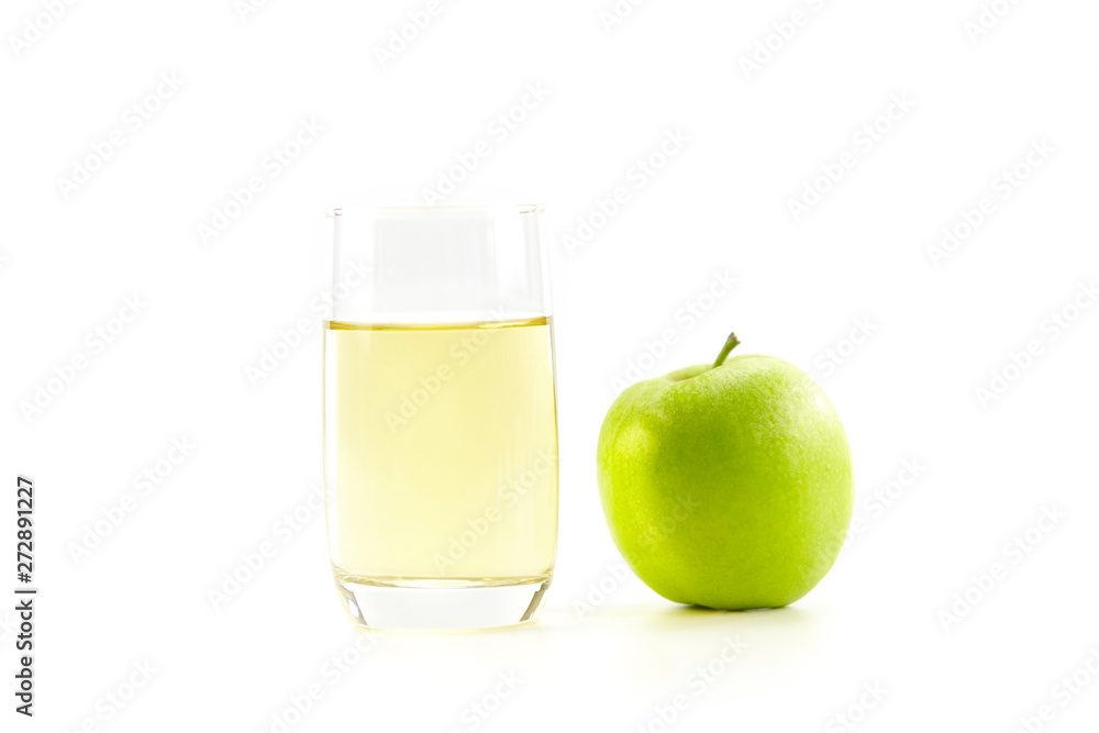 one apple and a glass of apple juice one apple and a glass of apple juice