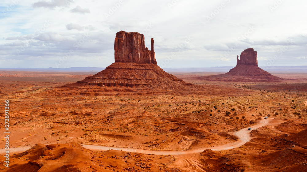 Mitten Buttes, Monument Valley - Navajo County, Arizona Mitten Buttes, Monument Valley - Navajo County, Arizona