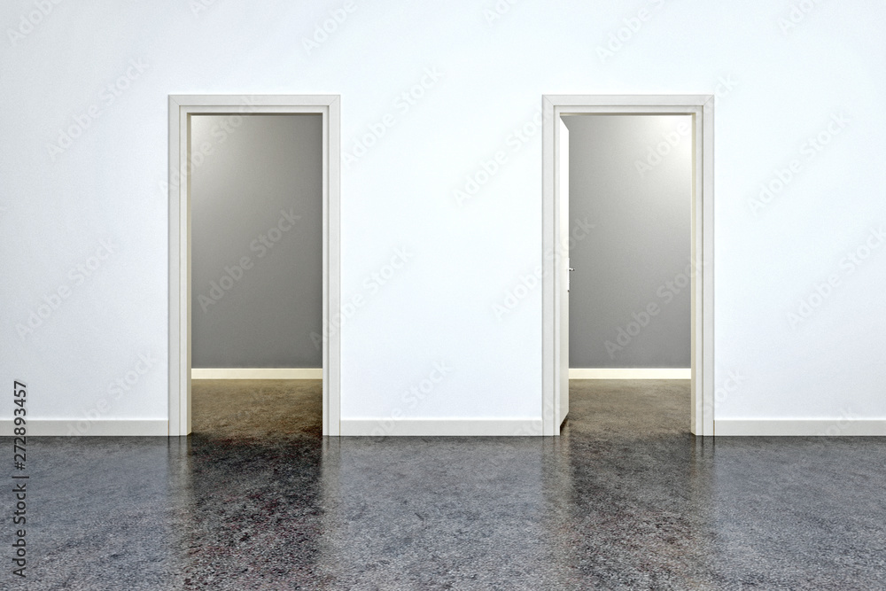 large luxury modern bright interiors room illustration 3D rendering