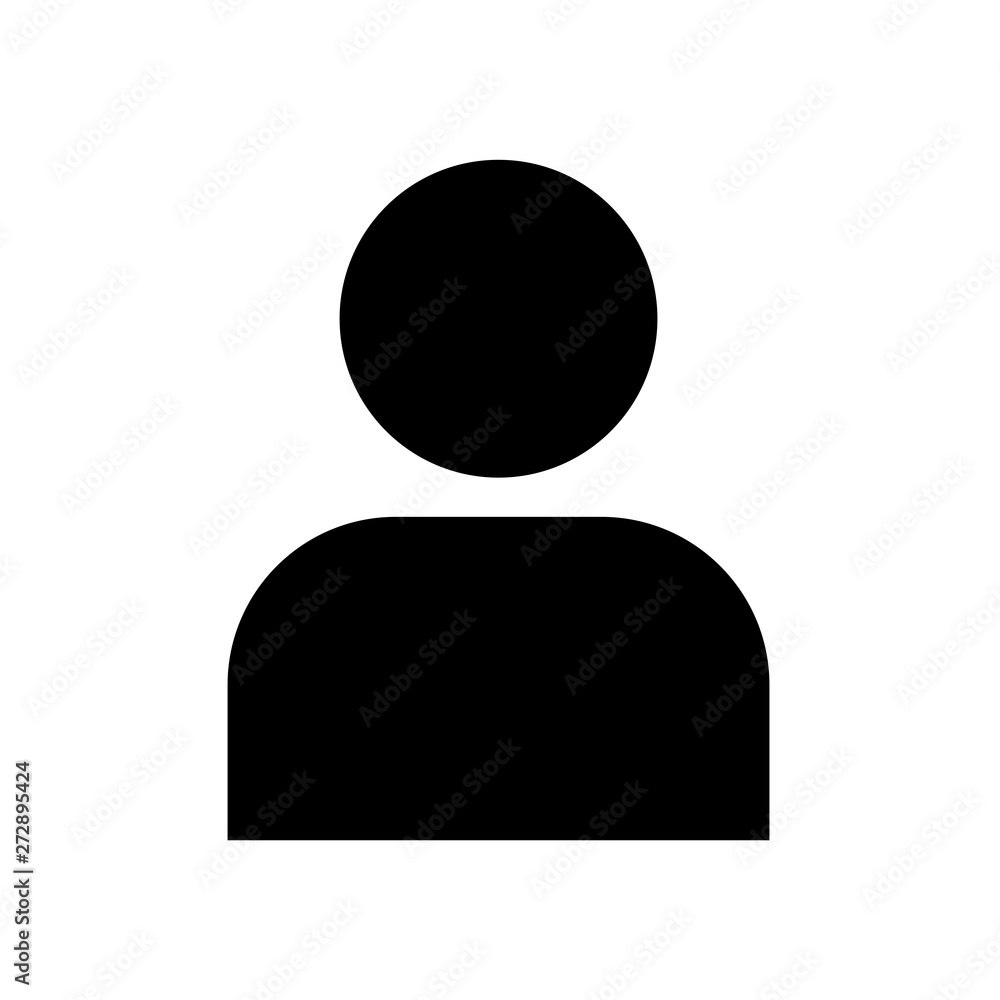 User profile icon flat vector illustration design User profile icon flat vector illustration design