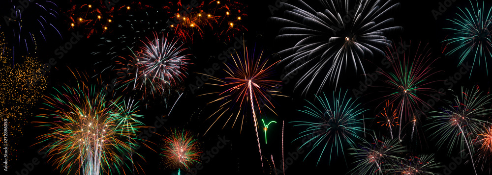 Fourth of July fireworks light up the night sky background cover for USA Independence Day July 4th. Worldwide holidays celebrate Guy Fawkes, Chinese New Year, Australia Day, Bastille Day, and others Fourth of July fireworks light up the night sky background cover for USA Independence Day July 4th. Worldwide holidays celebrate Guy Fawkes, Chinese New Year, Australia Day, Bastille Day, and others