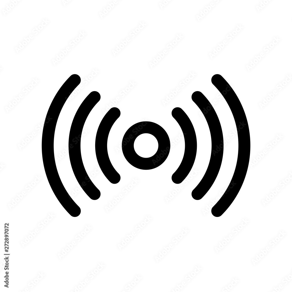 Network signal icon flat vector illustration design Network signal icon flat vector illustration design