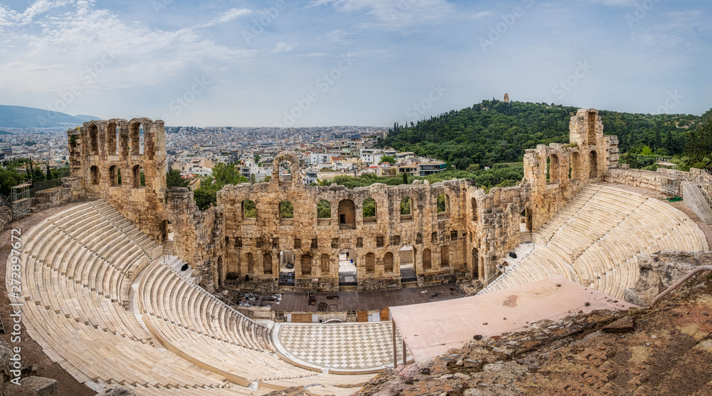 Herodes Atticus amphitheater at the Acropolis 