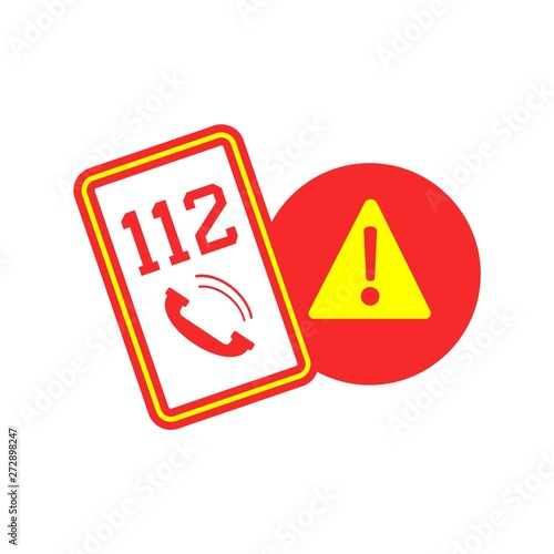 Design of 112 call icon