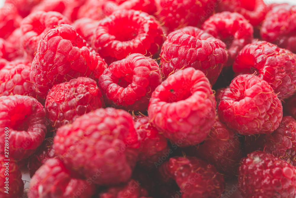 Fresh and sweet raspberries background Fresh and sweet raspberries background