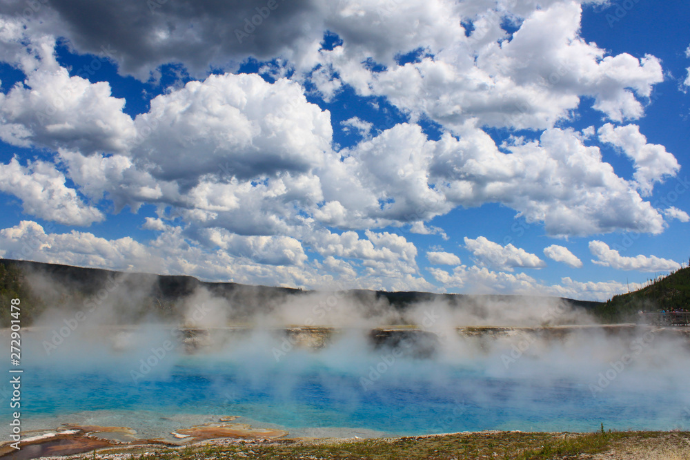 Grand Prismatic Spring. Yellowstone National Park, USA Grand Prismatic Spring. Yellowstone National Park, USA