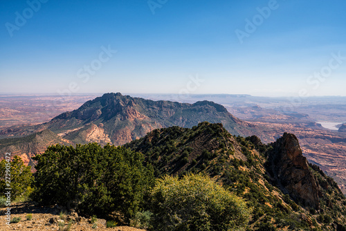 The beautiful Henry Mountains in the Utah desert © nick
