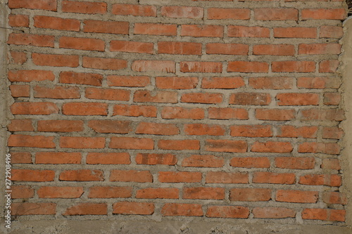 Red Brick wall urban texture 