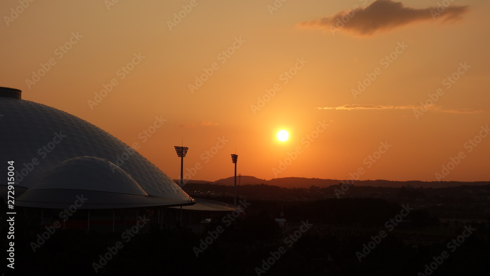 絶景「夕日」スポット！太陽の丘
