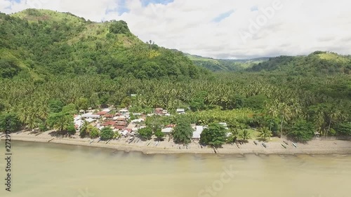 Datu Blah T. Sinsuat, officially the municipality of Datu Blah T. Sinsuat, is a municipality of the 1st class in the province of Maguindanao, Philippines. (aerial photography) photo