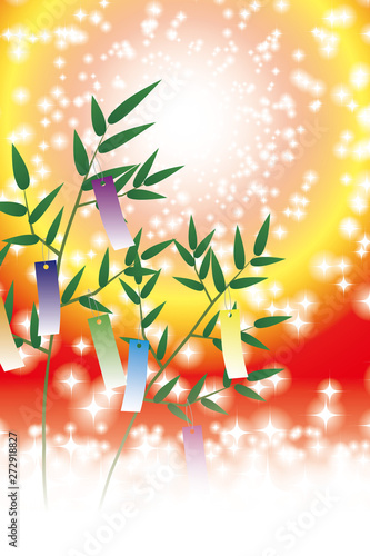 #Background #wallpaper #Vector #Illustration #design #image #Japan #china #Asia #free_size #背景 #壁紙 #ベクター #イラスト #デザイン #無料 #無料素材 #バックグラウンド #フリー素材 #イメージ #和風素材 #日本 七夕祭り,短冊,竹飾り,夏,天の川,星空,キラキラ,七月,夜空,子供,キッズ