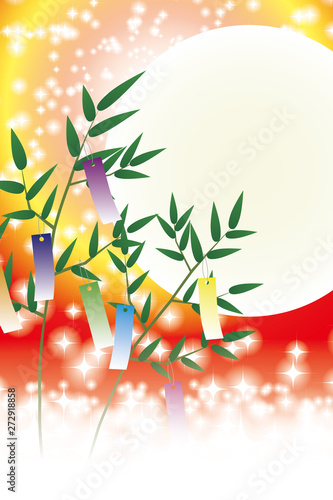 #Background #wallpaper #Vector #Illustration #design #image #Japan #china #Asia #free_size #背景 #壁紙 #ベクター #イラスト #デザイン #無料 #無料素材 #バックグラウンド #フリー素材 #イメージ #和風素材 #日本 七夕祭り,短冊,竹飾り,夏,天の川,星空,キラキラ,七月,夜空,子供,キッズ
