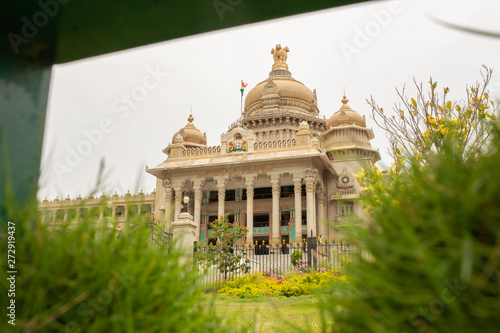 Vidhana Soudha is the seat of Karnataka's legislative assembly located in Bengaluru, India. photo