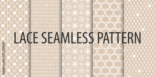 Black seamless patterns