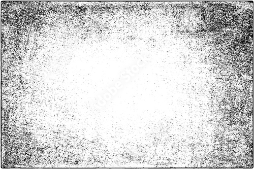 Grunge is black and white. Abstract dark background. Vector pattern of dust, cracks
