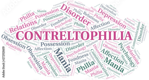 Contreltophilia word cloud. Type of Philia.