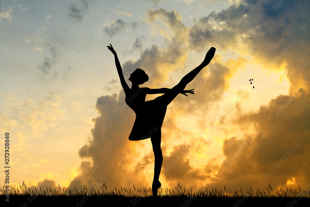 girl dancing ballet