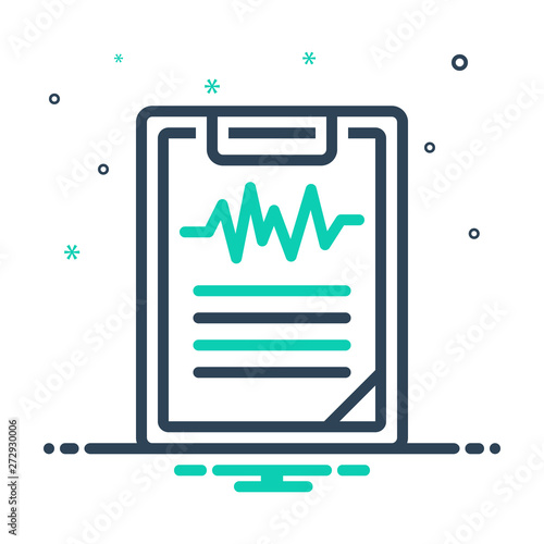 mix icon for medical history 
