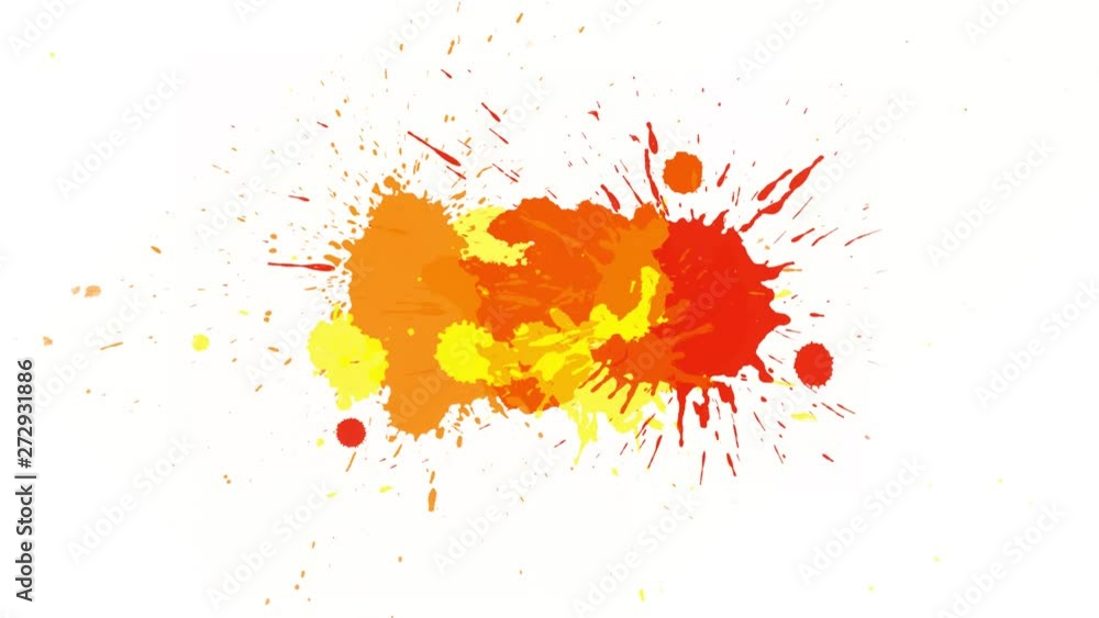 Yellow-orange blot on alpha channel Yellow-orange blot on alpha channel