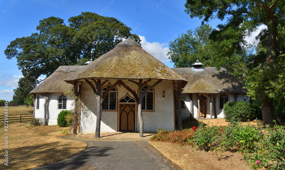 Roxton Thatched Chapel in Bedfordshire a unique Congregational Church. Roxton Thatched Chapel in Bedfordshire a unique Congregational Church.