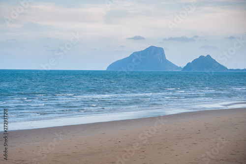 evening calm sea