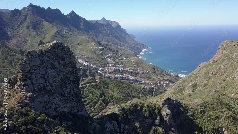 Mirador Risco Mogote Tenerife airvideo Mirador Risco Mogote Tenerife airvideo