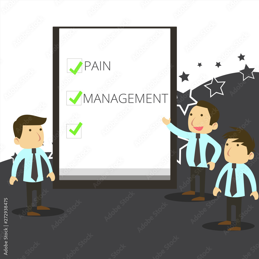 Handwriting text writing Pain Management. Conceptual photo a branch of medicine employing an interdisciplinary approach Business People Colleagues Discuss Missions Presentation Whiteboard Ticks Handwriting text writing Pain Management. Conceptual photo a branch of medicine employing an interdisciplinary approach Business People Colleagues Discuss Missions Presentation Whiteboard Ticks