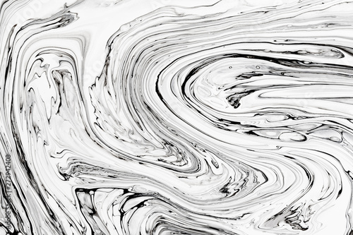 Abstract ink fluid marbled texture. Luxurious granite, marble mineral pattern wallpaper.