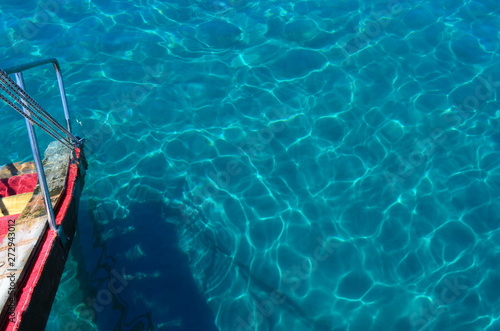 amazing crystal clear water of the Aegean sea © maria