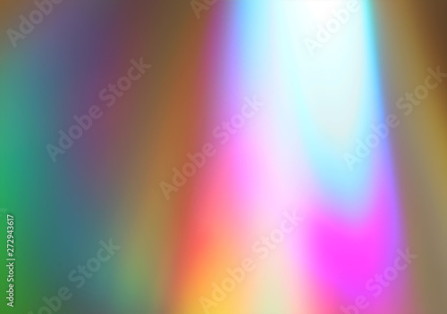 Fotografija Abstract pink, yellow, blue, green and white lights background