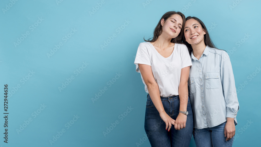 Naklejka premium Girls