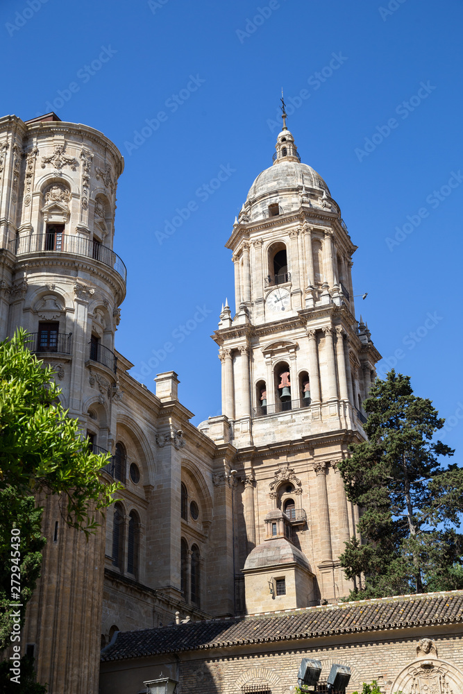 Cathedral in Malaga, Spain