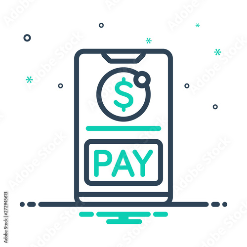 mix icon for mobile payment