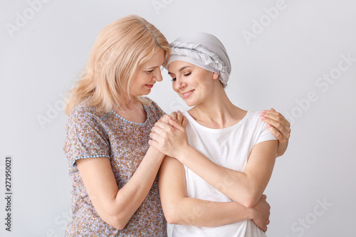 Woman after chemotherapy wi...