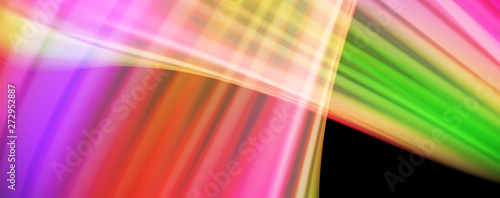 Modern rainbow liquid color flow colorful poster. Wave Liquid shape in black color background. Abstract composition