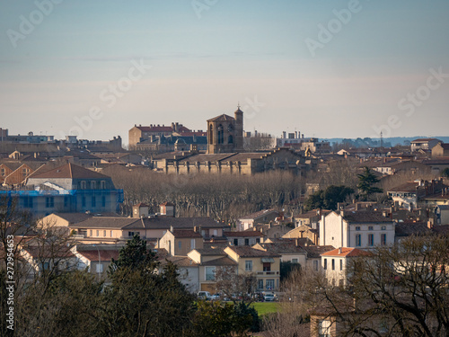 Fototapeta Naklejka Na Ścianę i Meble -  Carcasone Francia castillo ciudad sur 