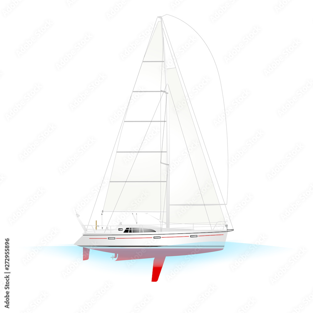 Sailboat Yacht C Profile