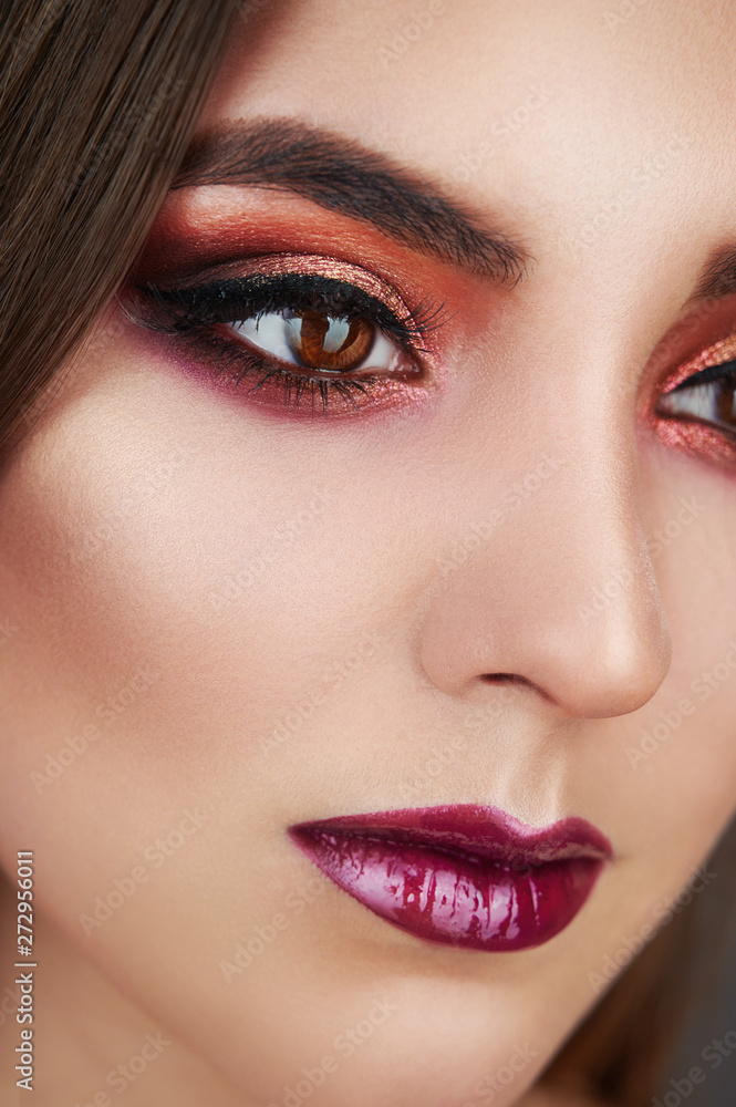Naklejka premium Fashion model woman