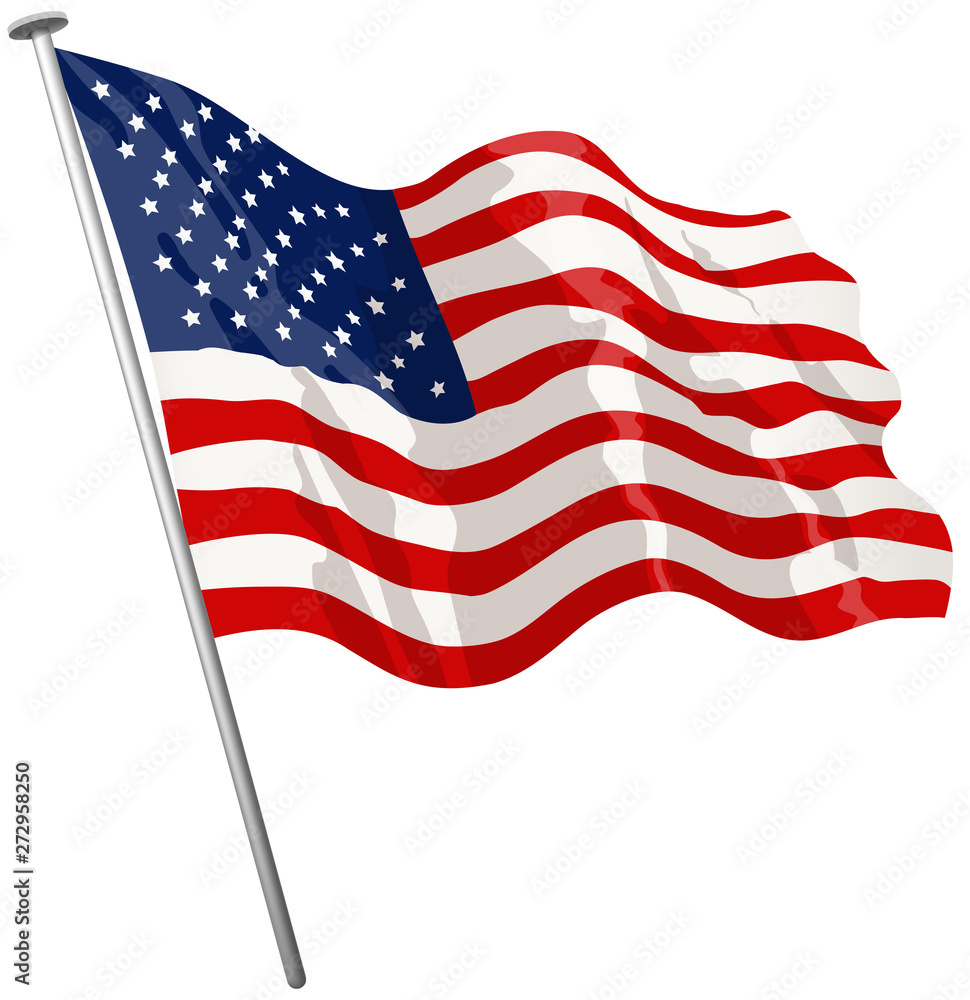 Fototapeta premium usa flag