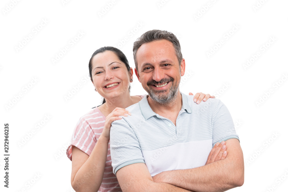 Portrait of smiling couple